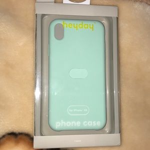 HEYDAY iPhone XR mint green phone case